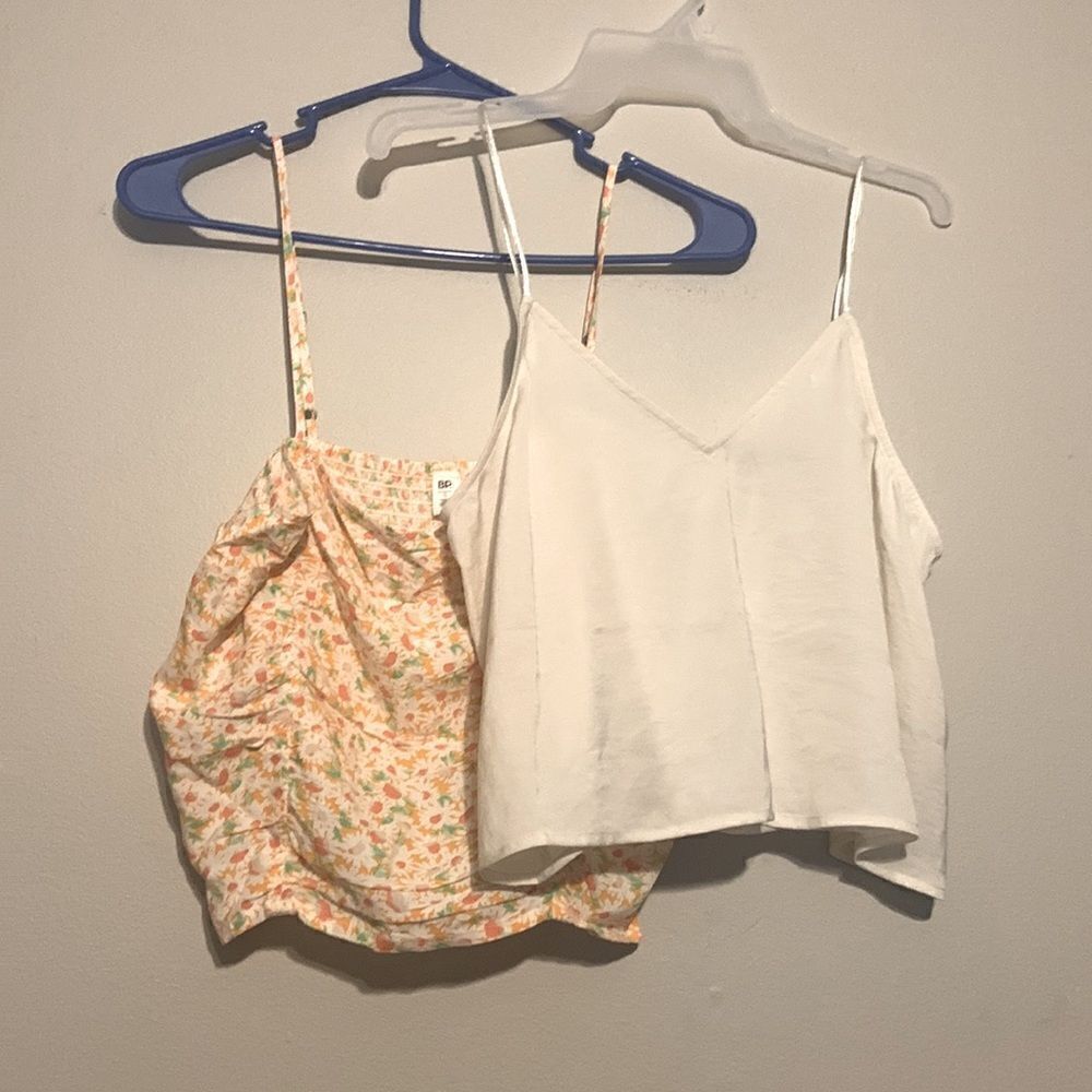 NWOT Bundle BP. Nordstrom ivory rope strap top size S